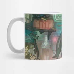 Underwater city Mug